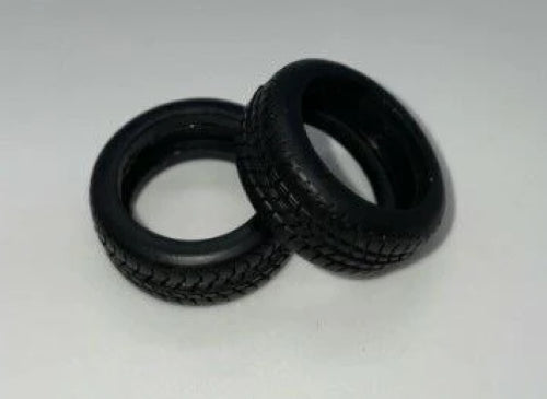 Premium Slot Car Tyres for Range Rover 4, offering superior grip, stability, and performance on any track.