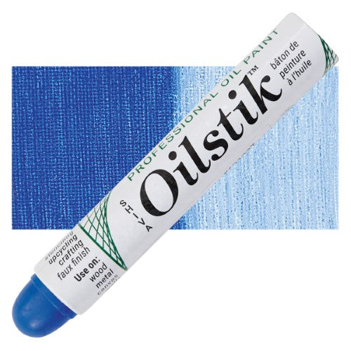 Shiva 37ml Oilstiks in Cobalt Blue, rich color, creamy texture, perfect for versatile artistic applications.