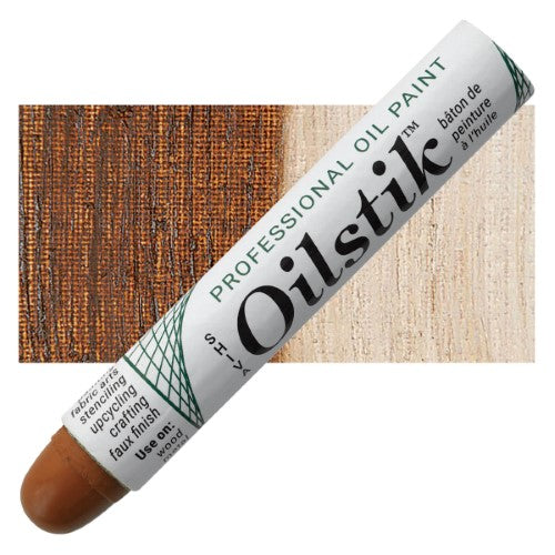 Shiva 37ml Oilstiks - ASPHALTUM, rich oil-based sticks for artists, ideal for sketching and painting on various surfaces.
