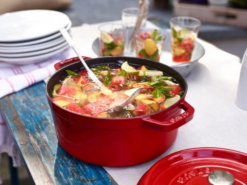 Round Cocotte - Staub  Red (28cm/5.85L)