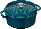 Round Cocotte - Staub La Mer Sea Blue (24cm)