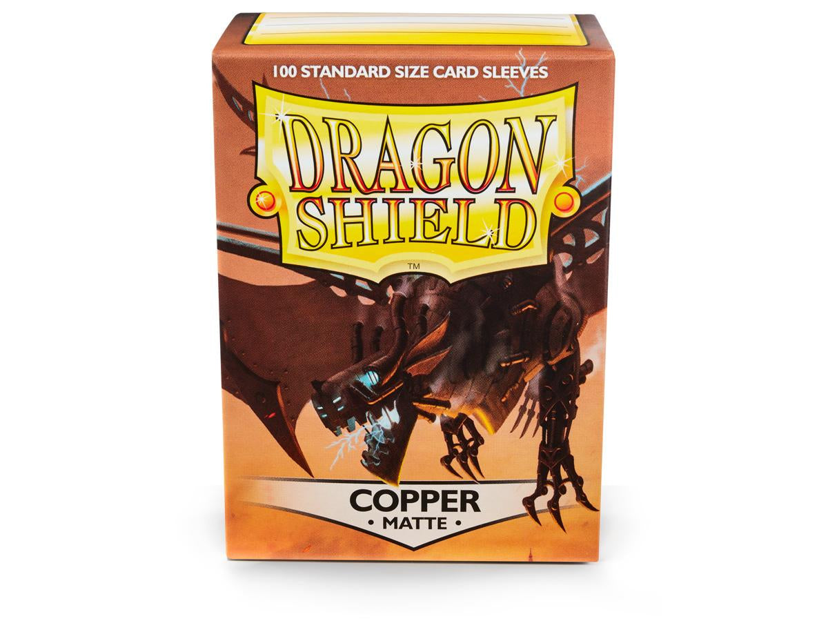Dragon Shield Matte Card Sleeves - Copper