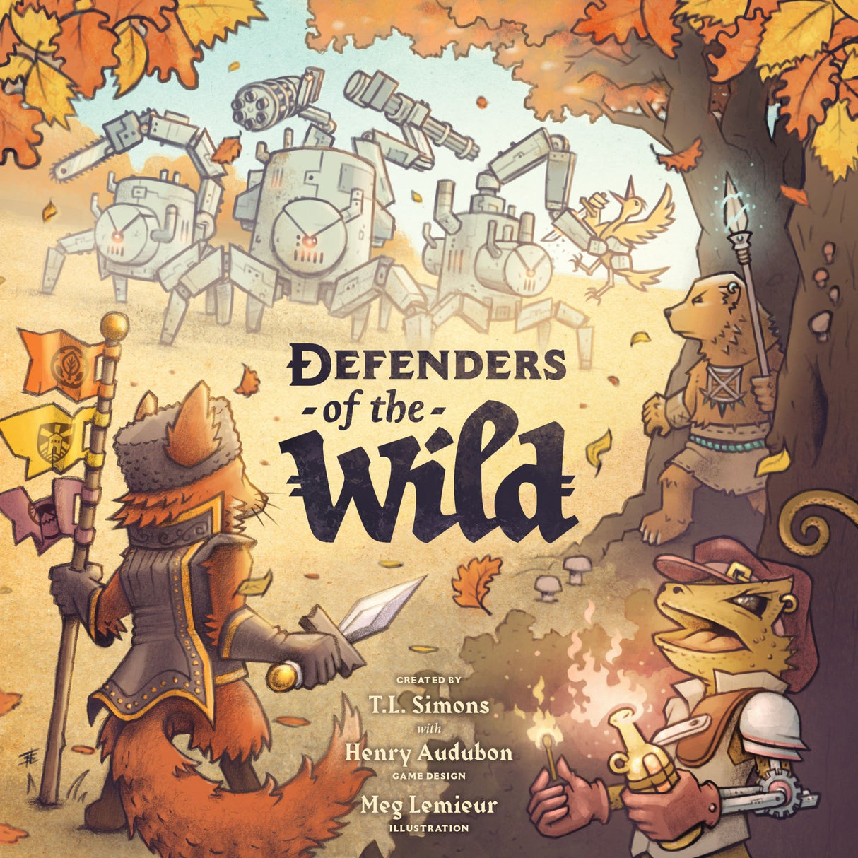 Defenders of the Wild Board Game