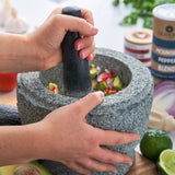 Rough Mortar and Pestle - AVANTI Gray (20cm)