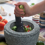 Rough Mortar and Pestle - AVANTI Gray (20cm)