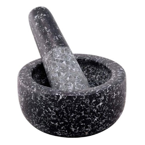 Mini Mortar And Pestle- AVANTI BLCK SPECKLED (9.5CM)