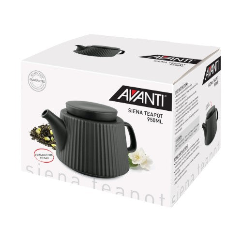 Teapot - AVANTI Siena 950ml (Charcoal)