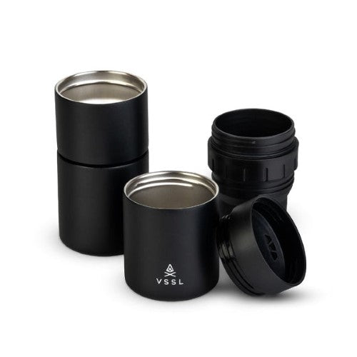 Nest Pour Over Portable Coffee Kit - VSSL (Black)