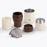 Nest Pour Over Portable Coffee Kit - VSSL (Cream)