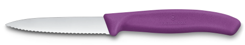 Paring Knife - VICTORINOX SWISS CLASSIC WAV 8CM (Purple)