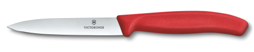 Paring Knife - VICTORINOX SWISS CLASSIC STR 10CM (RED)