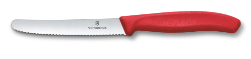 Tomato and Table Knife - VICTORINOX SWISS CLASSIC 11CM (RED)