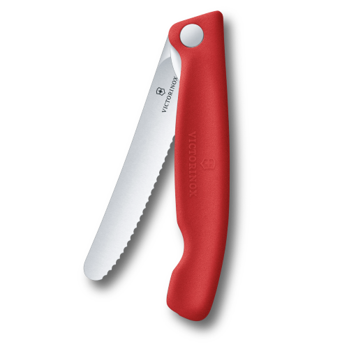Folding Picnic Knife - VICTORINOX SWISS CLASSIC 11cm (Red)