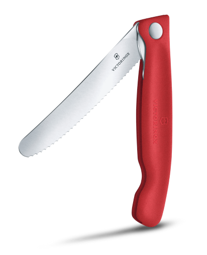Folding Picnic Knife - VICTORINOX SWISS CLASSIC 11cm (Red)