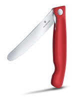 Folding Picnic Knife - VICTORINOX SWISS CLASSIC 11cm (Red)