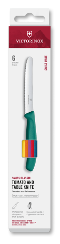Tomato and Table Knife Set - VICTORINOX SWISS CLASSIC (6PCE MIX)