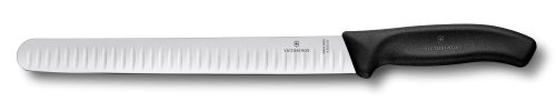 Slicing Knife - VICTORINOX SWISS CLASSIC FLUTED EDGE 25CM (BLACK)