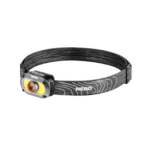 Rechargeable Headlamp - NEBO Mycro 550+ (Grey)