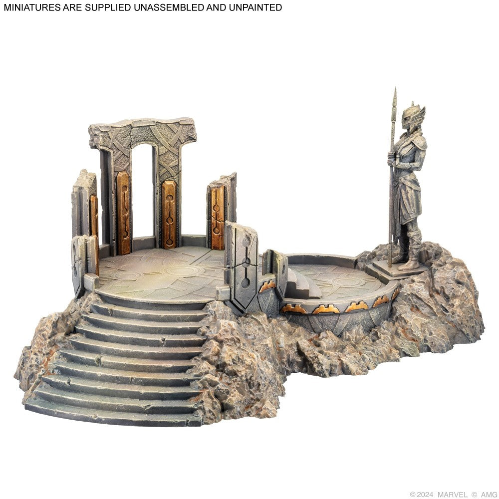 Marvel: Crisis Protocol  - Asgard Shrine Terrain Pack