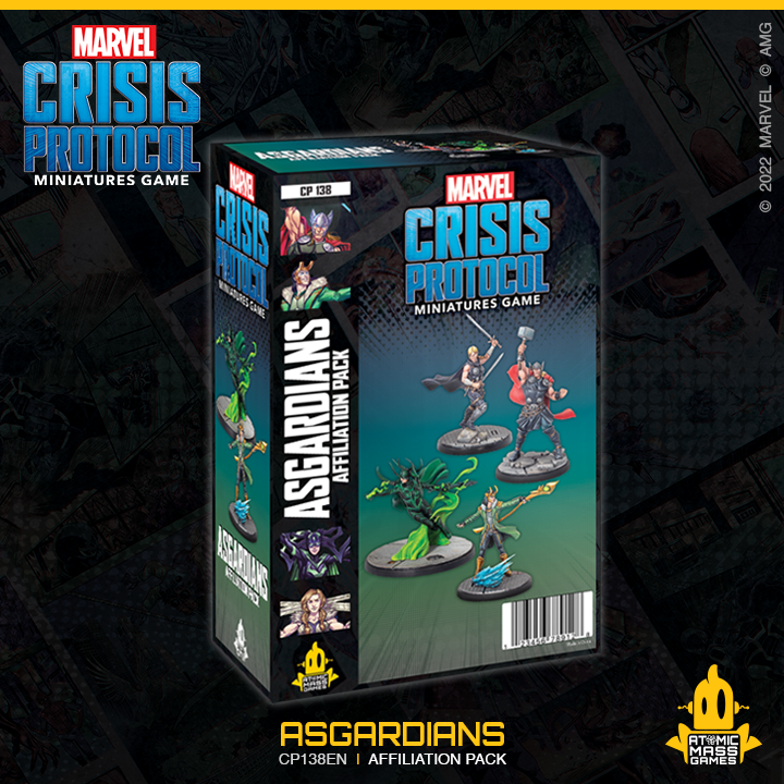 Marvel: Crisis Protocol  - Asgardians Affiliation Pack