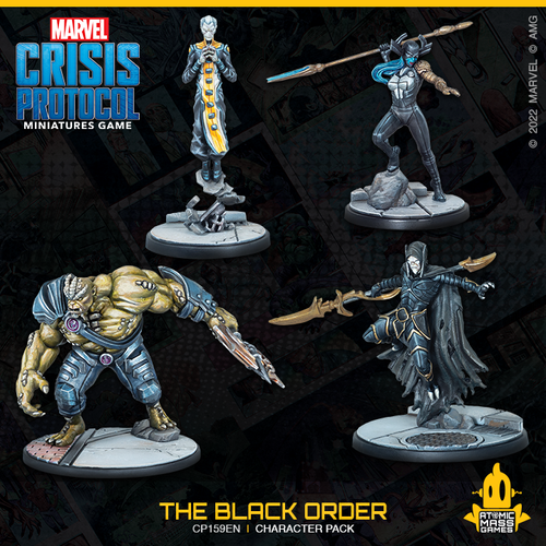 Marvel: Crisis Protocol  - Black Order Squad Pack