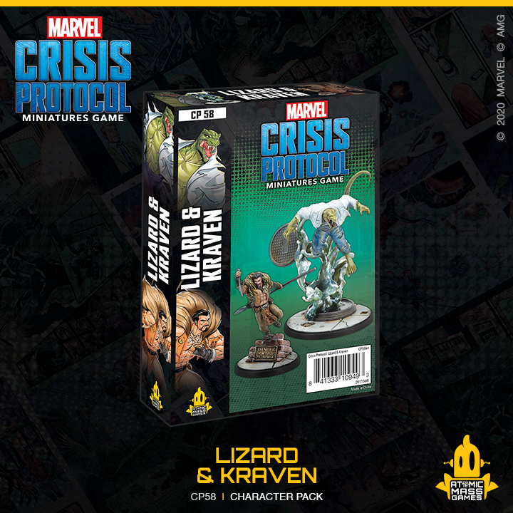 Marvel: Crisis Protocol  - Lizard & Kraven