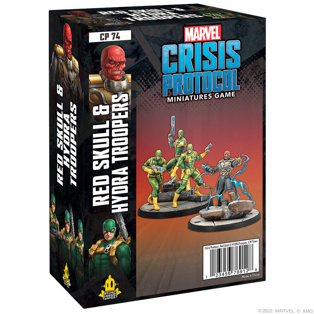 Marvel: Crisis Protocol  - Miniatures Red Skull & Hydra Troops