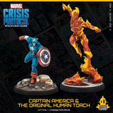 Marvel: Crisis Protocol  - Captain America & The Original Human Torch