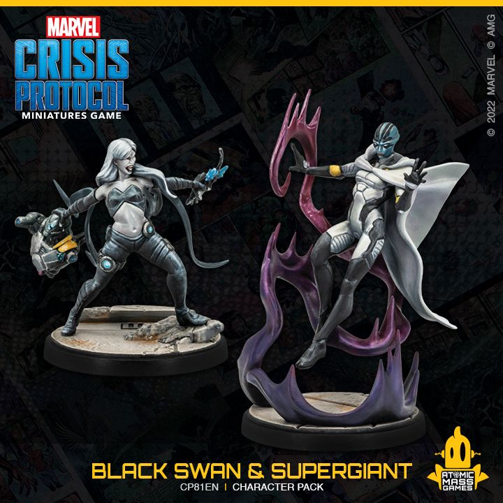 Marvel: Crisis Protocol  - Black Swan & Supergiant