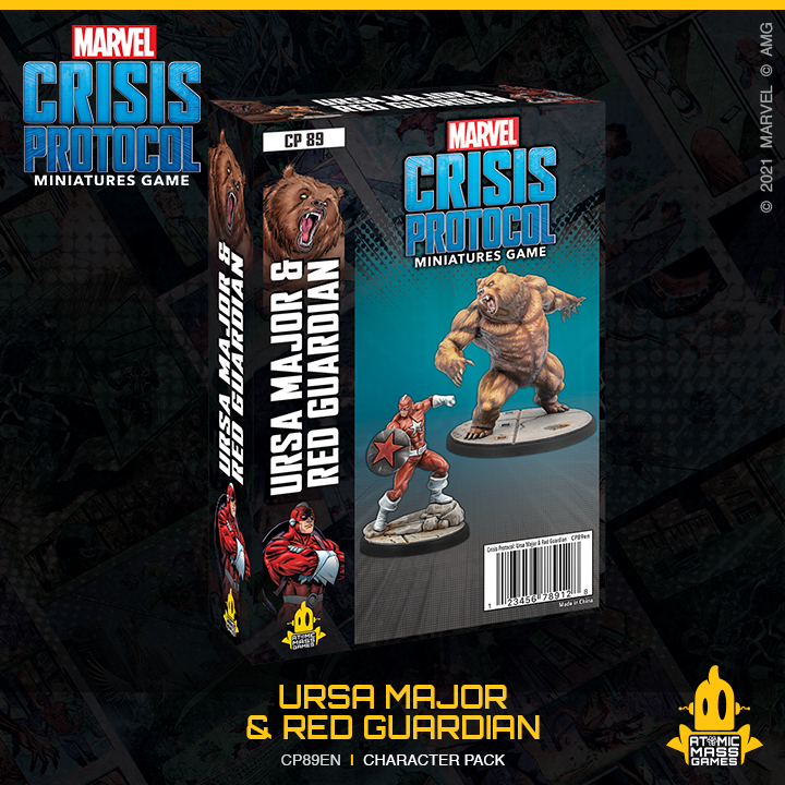 Marvel: Crisis Protocol  - Ursa Major & Red Guardian