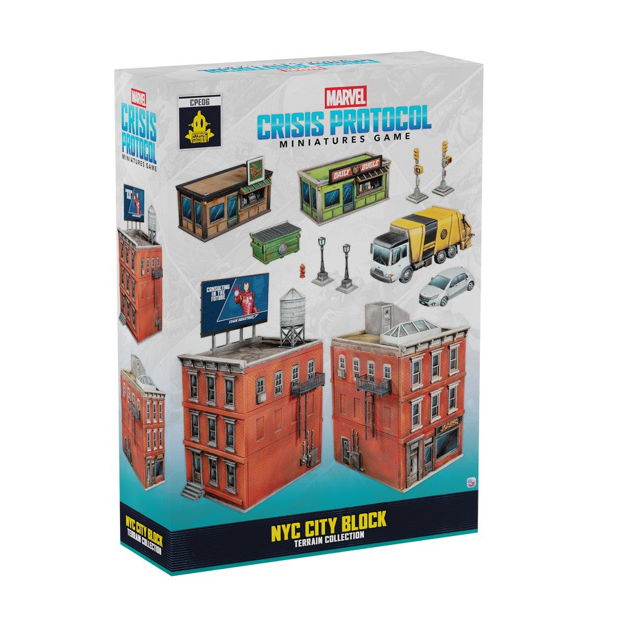 Marvel: Crisis Protocol  - NYC City Block Terrain Collection