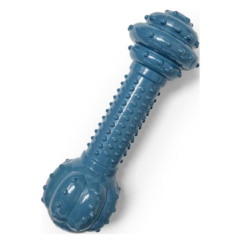 Dog Chew Toy Nylon Barbell Bacon Nylabone Power Chew Medium