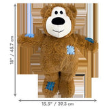 Dog Plush Toy Wild Knots Bear KONG Jumbo XL