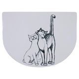 Cat Feeding Placemat Pussycats Trixie White 40 x 30cm