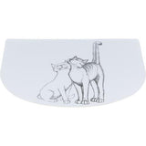 Cat Feeding Placemat Pussycats Trixie White 40 x 30cm