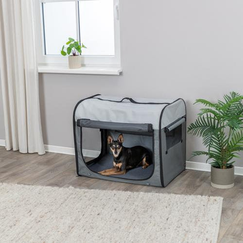 Collapsible Dog Crate Trixie Medium 55 x 65 x 80cm