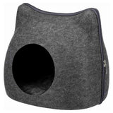 Cat Felt Cave Cat Head Trixie Dark Grey 38 x 35 x 37cm