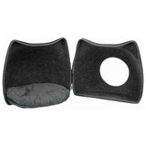 Cat Felt Cave Cat Head Trixie Dark Grey 38 x 35 x 37cm
