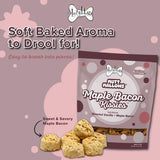 Dog Treats Mutt Mallows Maple Bacon Kissies 141g