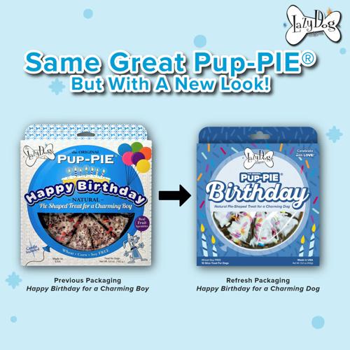Dog Birthday Treat Pup-PIE Charming Dog Lazy Dog 141g