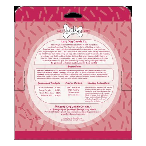 Dog Birthday Treat Pup-PIE Darling Dog Lazy Dog 141g