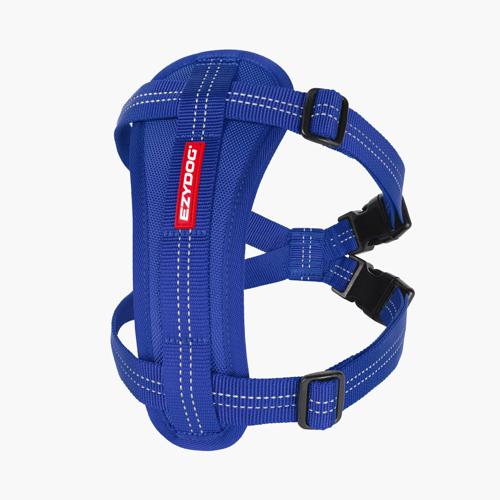 Dog Chest Plate Harness Essential EzyDog Medium Blue