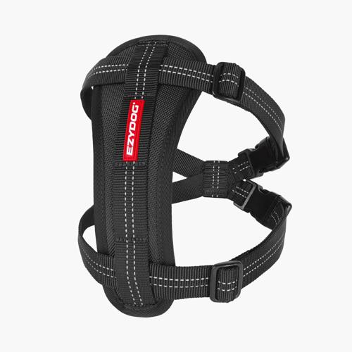 Dog Chest Plate Harness Essential EzyDog Large Black