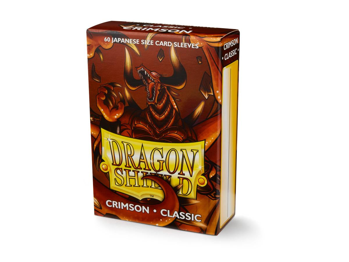 Dragon Shield: Japanese Size Sleeves  - Classic  - Crimson