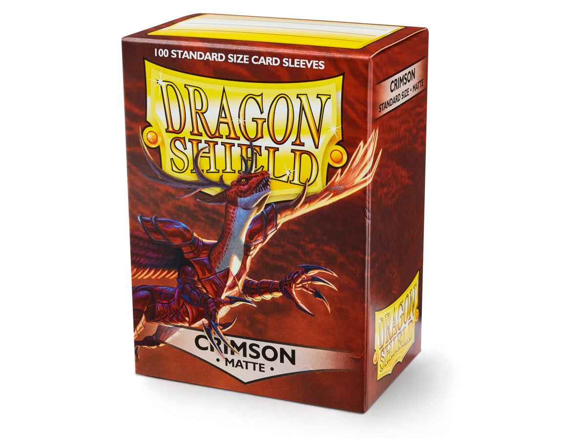 Dragon Shield: Sleeves  - Matte  - Crimson