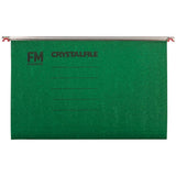 FM File Suspension Crystalfile Rainbow 20 Pack Foolscap