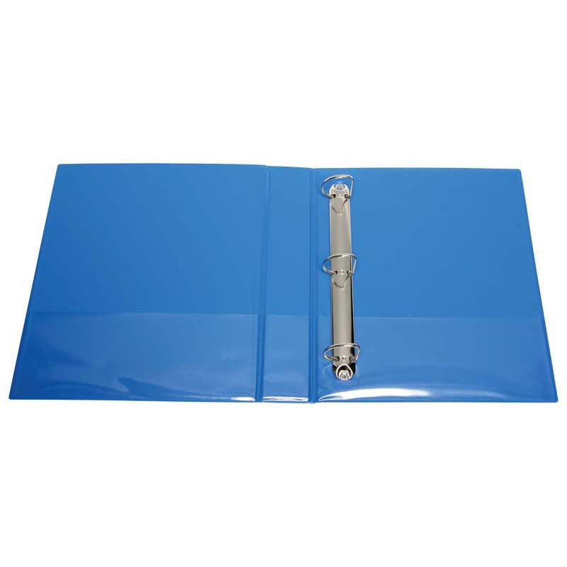 FM Binder Overlay A4 3/38 Light Blue Insert Cover