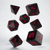 Q Workshop - Cyberpunk Red Rpg Dice Set: Blood Over Chrome