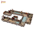 Dungeons & Lasers: PrismaCast Pre-Painted Terrain - Dwarven Mine: Pre-Painted