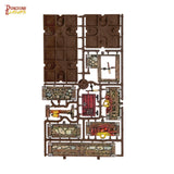 Dungeons & Lasers: PrismaCast Pre-Painted Terrain - Dwarven Mine: Pre-Painted